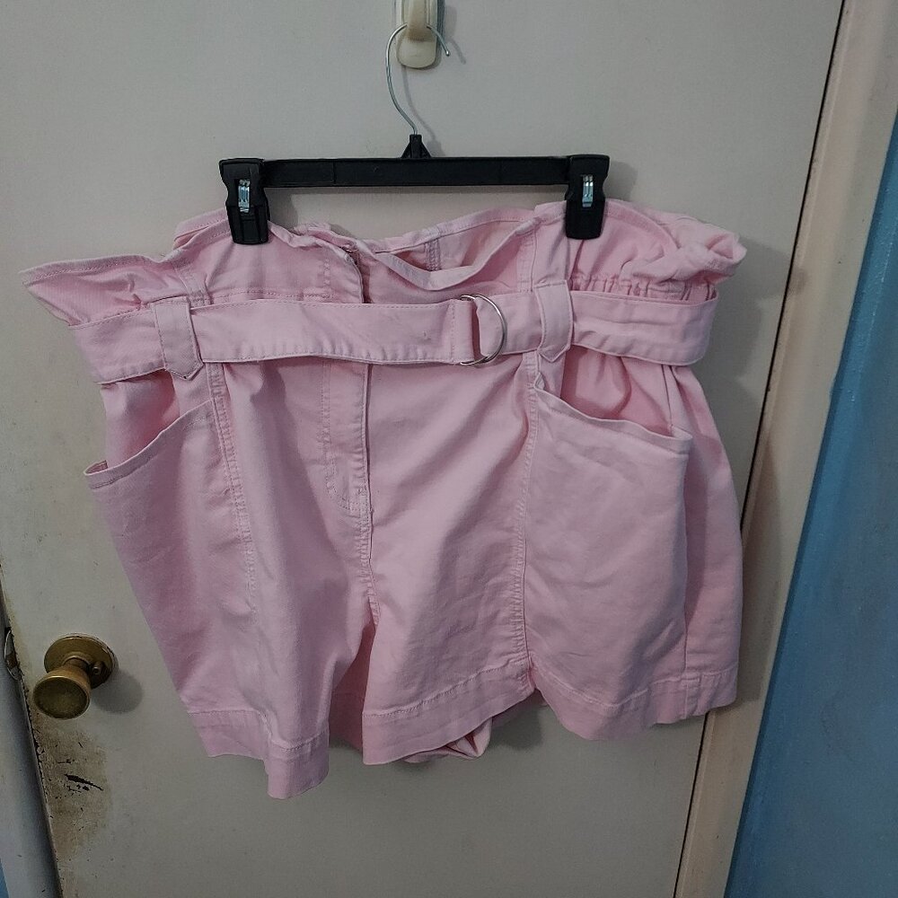 Women's, Fashion to Figure Shorts, Pink, Size 24
